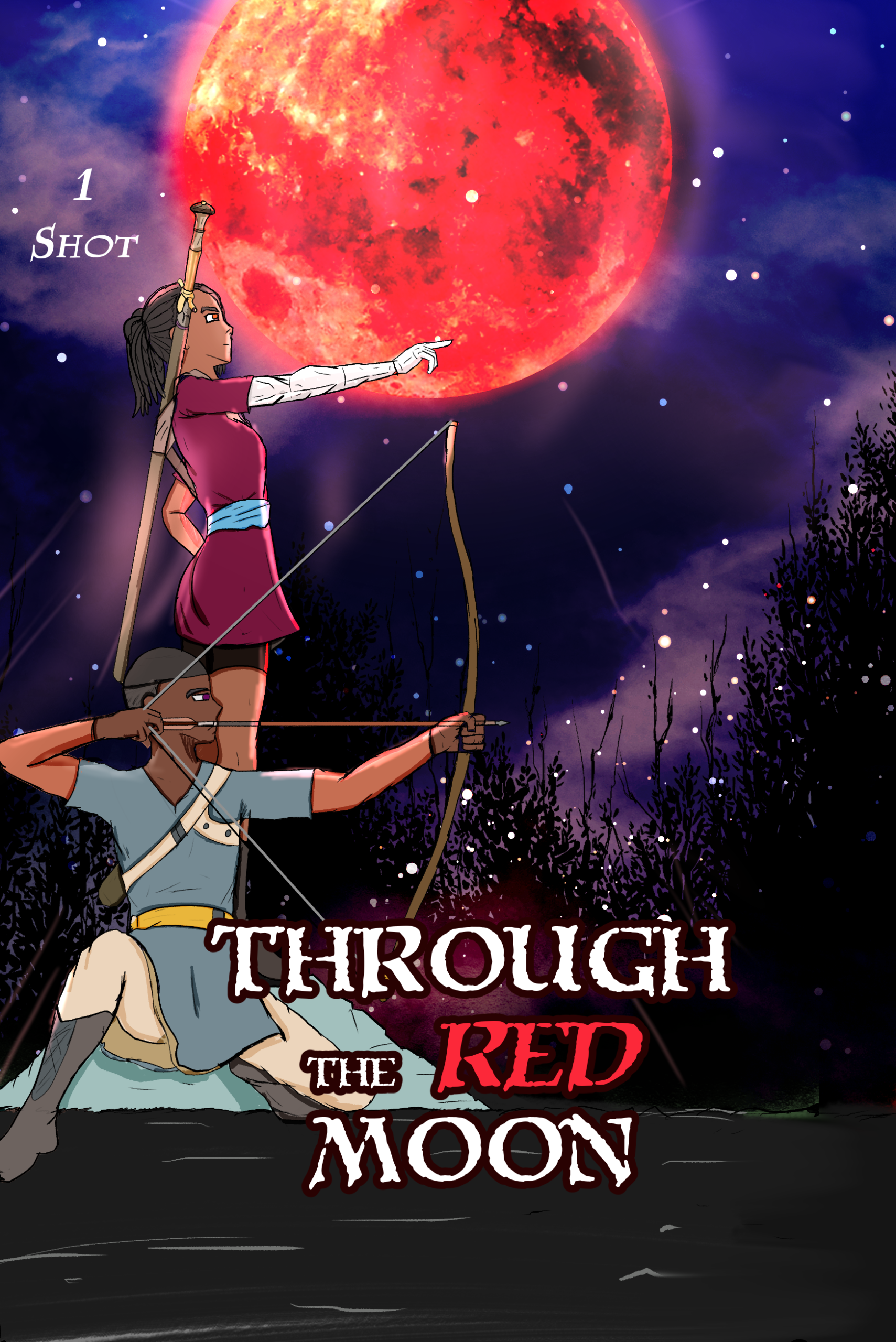 Cover - Through Red Moon Cover
